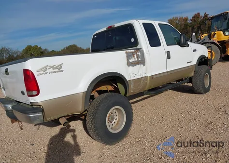 2000 Ford F-250 Lariat/Xl/Xlt from USA, damaged, VIN 1FTNX21F3YED10819